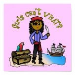 Dark Pirate Girl Poster