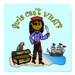Dark Pirate Girl Poster