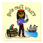 Dark Pirate Girl Posters