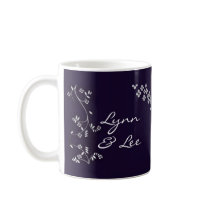 Dark Plum with Asian Influence mugs