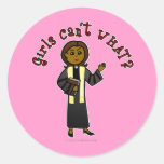 Dark Preacher Girl Stickers