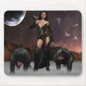 Dark Princess Mouse Pad mousepads by Stratocumulus Dark Princess Mouse Pad mousepads