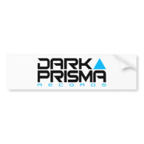 Dark Prisma White Sticker bumper stickers