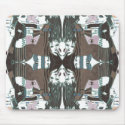dark psychedelic snail mousepad by faustine dark psychedelic snail mousepad