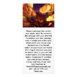 Dark Purple Calla Lilies Custom Rack Card