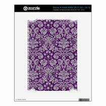 Dark Purple Damask skins