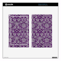 Dark Purple Damask skins