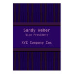 dark purple distressed lines business cards