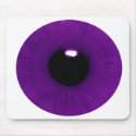 Dark Purple Eyeball Mouse Pad mousepads