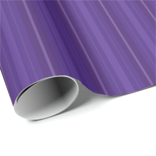 Dark Purple Stripes Wrapping Paper Zazzle