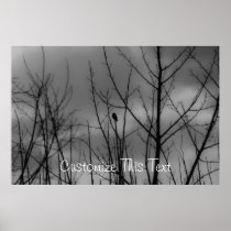 Dark Raven; Customizable Posters