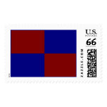 Dark Red and Blue Rectangles – Large Stamps