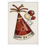 Dark Red & Cream spider web pattern cards