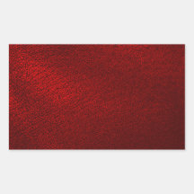 Dark Red (Faux) Leather Look Stickers