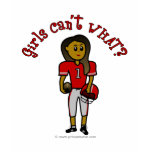 Dark Red Football Tanktops