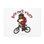 View more Dark Red Girls BMX Postcards personalized gift ideas for girls Dark Red Girls BMX Postcards