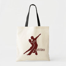 Dark Red Logo Bag