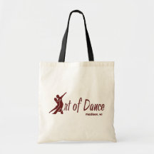 Dark Red Logo Bag