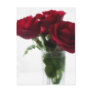 Dark Red Roses in Glass 2