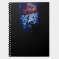 Dark Red Roses Notebook notebooks