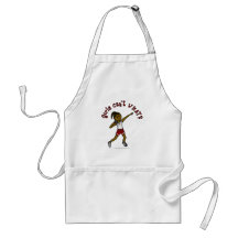 Dark Red Shot Put Aprons