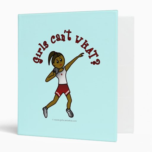 Dark Red Shot Put Binders