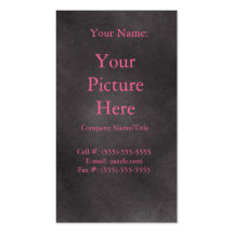 Dark Retro Business Card