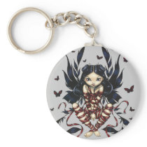 "Dark Ribbon Fairy" Keychain