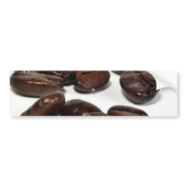 Dark Roasted Coffee Beans bumper stickers by lifesphere Dark Roasted Coffee Beans bumper stickers
