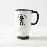 Dark Rocket Scientist Girl Mugs
