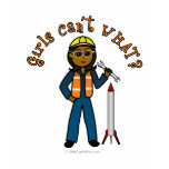 Dark Rocket Scientist Girl