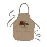 Dark Rose Garden Apron