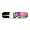 Dark Side Of The Chip Skateboard by Famicomi Dark Side Of The Chip Skateboard