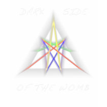 DARK SIDE WOMB t-shirts