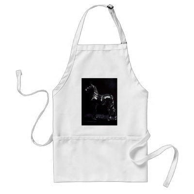 Dark Silver Apron by Leenashorses
