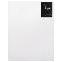 Dark Silver Customized Letterhead