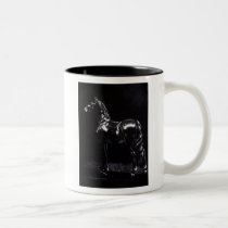 Dark Silver mugs by Leenashorses Dark Silver mugs