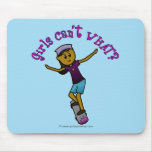 Dark Skateboarder Mousepads