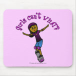 Dark Skater with Helmet Mouse Pads