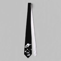 Dark Skull Gothic Tie
