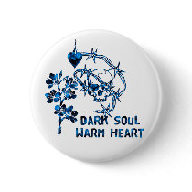 Dark Soul Skull Pins