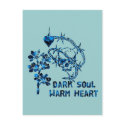 Dark Soul Skull postcards