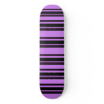 dark stripes skate board deck