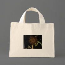 Dark Sunflower at Night bags