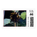 Dark Sunflower in Day postage by Moondial Dark Sunflower in Day postage