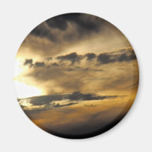 Dark sunset magnet
