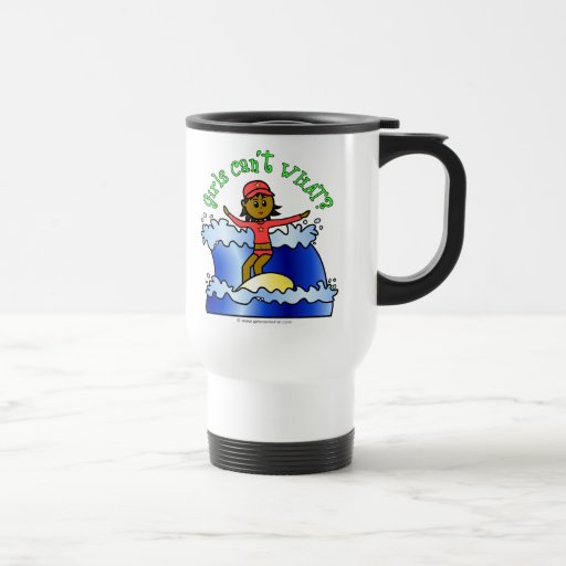 Dark Surfer Girl Mug
