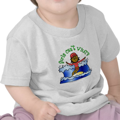 Dark Surfer Girl Tee Shirt
