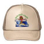 Dark Surfer Girl Trucker Hat