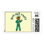 Dark Surgeon Girl Postage Stamps